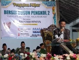 Bersih Dusun Pengkol 2 Pengajian Bersama KH.Abdurrohman PP Al Hidayah Dlingo